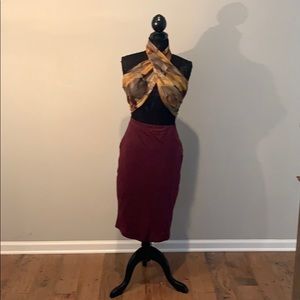 Costa Blanca Pencil Skirt